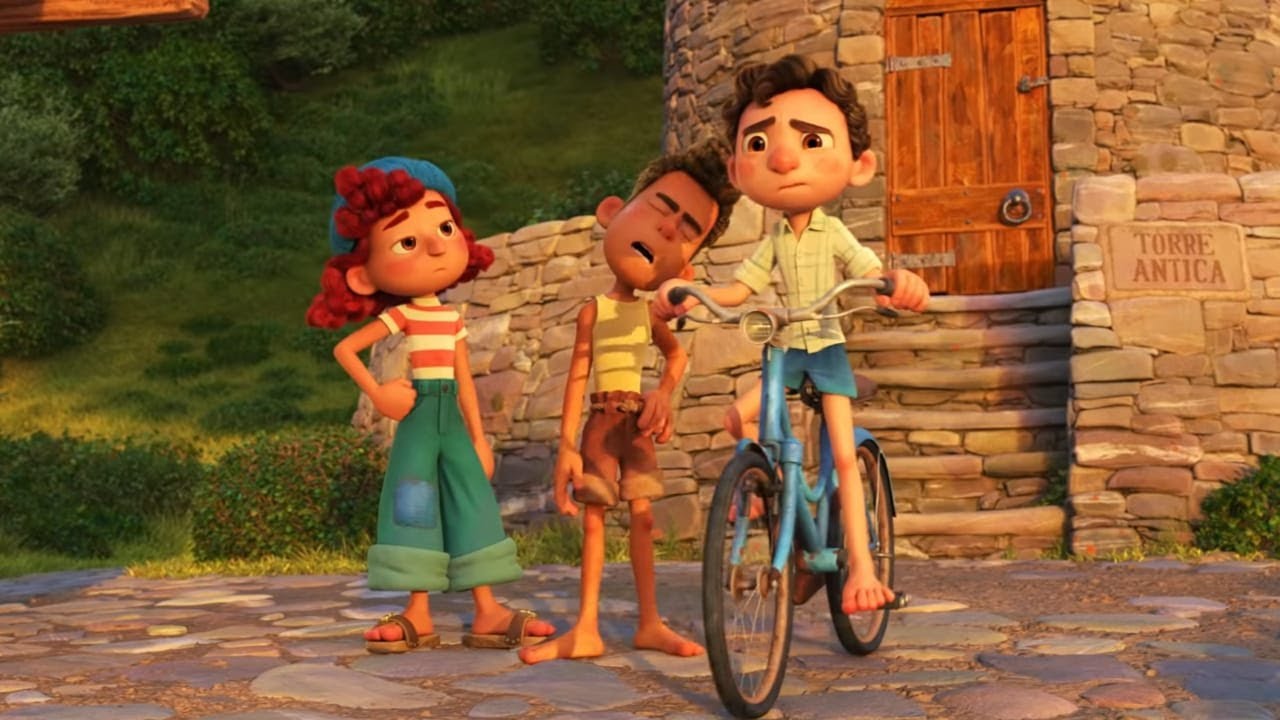 Giulia traint Luca voor de race